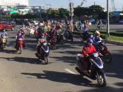 ベトナムの移動手段はバイク！