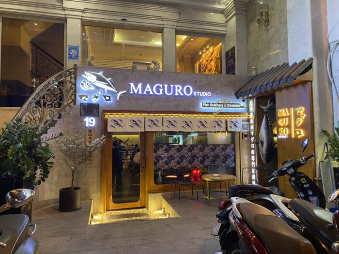 ホーチミン市内で日本産のマグロ料理専門点（Maguro Studio）について