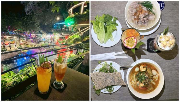 食事とドリンク