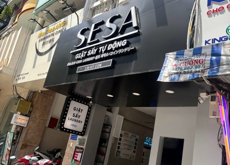 長期滞在者におすすめ！ホーチミンのコインランドリー「SESA」のご紹介